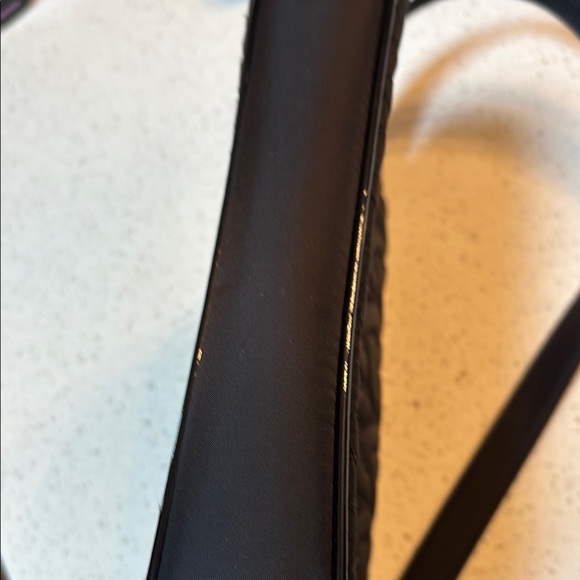 Vera Bradley Black Quilted Purse Handbag Shoulder Bags 11" x 8" - Picture 6 of 7